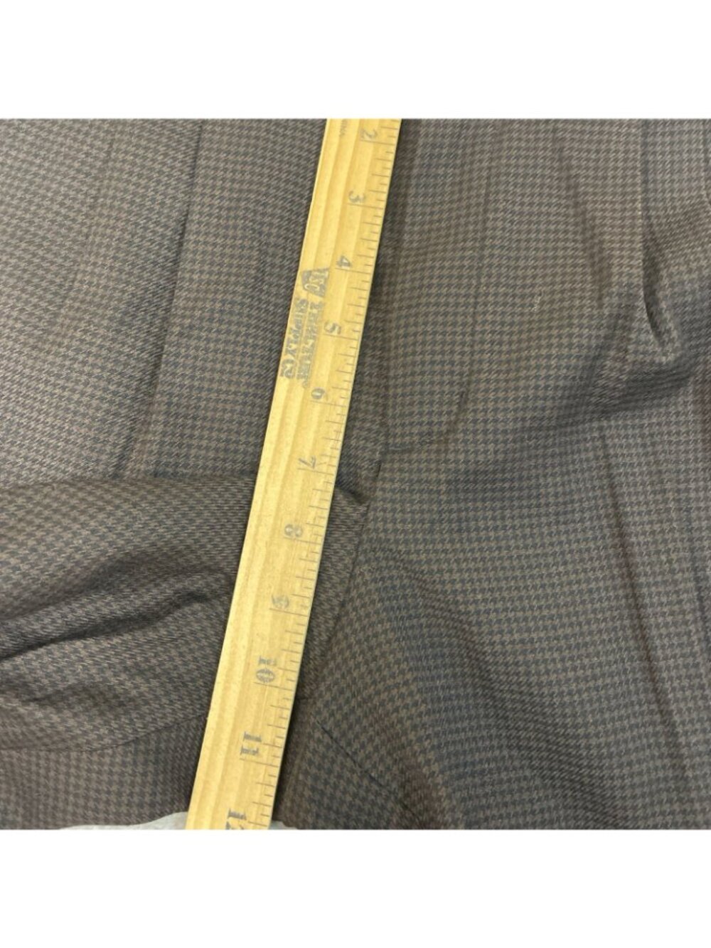 Brooks Brothers Women's 8 Brown Wool Blend Dress Pants Straight Leg  P0895 - Picture 4 of 12